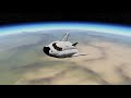 SimpleRockets 2: Dream Chaser landing from orbit with Vizzy