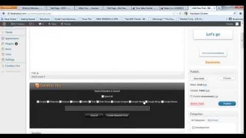 Wordpress Content Curation Plugin
