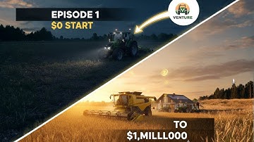 Zero to a Million: Start in Farming Simulator 25 #FarmingSimulator25