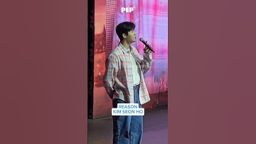 Thumbnail of Kim Seon Ho sings "Reason" #PEP #shorts