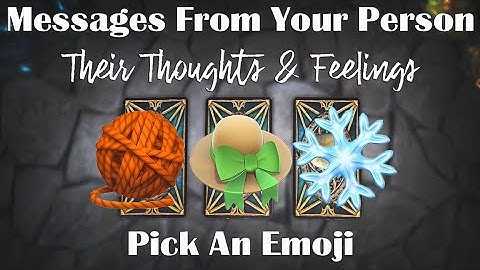 THE PERSON ON YOUR MIND 🤍 THEIR CURRENT THOUGHTS & FEELINGS 💘 PICK A CARD TAROT LOVE READING 🔮