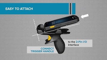 Zebra TC20 trigger handle video