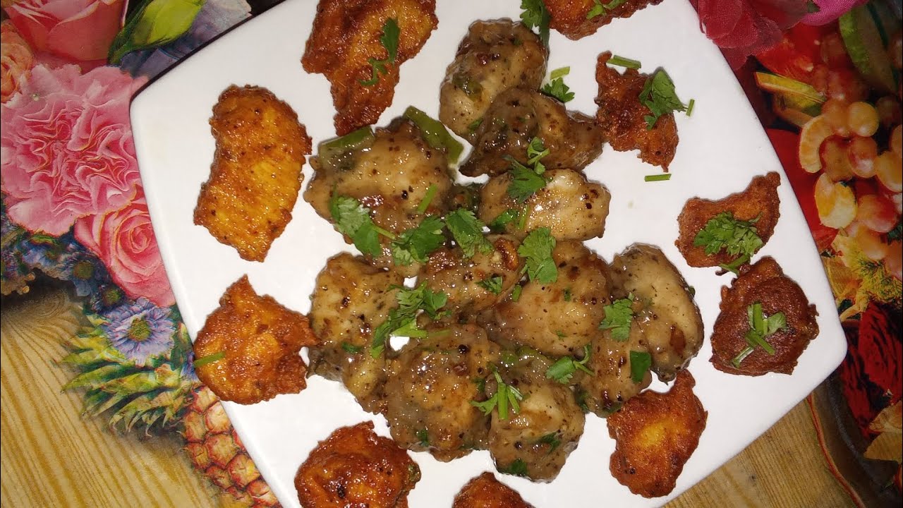 Garlic chicken bites recipe | Garlic chicken fried recipe | chicken starter recipe