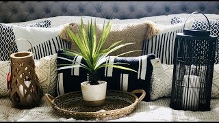 HUGE TARGET PATIO ACCESSORIES CLEARANCE HAUL Pillows Lanterns & More
