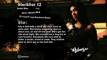 NFS Most Wanted Rival Challenge - Izzy | NFS Most Wanted Blacklist 12 | NFS Most Wanted Gameplay