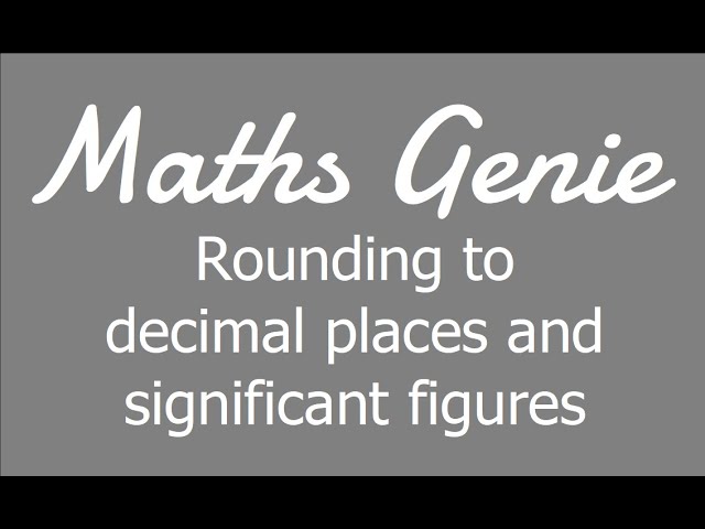 4- How to round numbers to Decimal points? perfect guide - Engineering Oasis