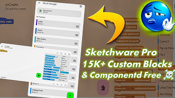 Sketchware Pro Custom 400+ Blocks Free Download | Build Advanced Android Apps | Sketch Master BD