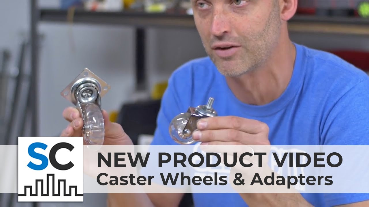 ServoCity Products Caster Wheels & Adapters YouTube