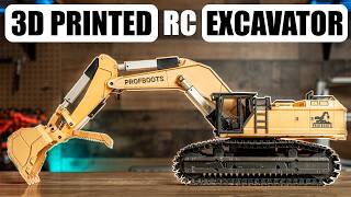 3D Printed RC Excavator - DIY