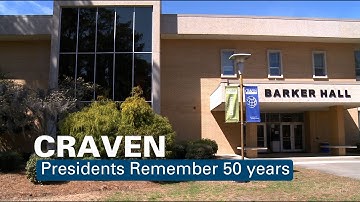 Craven Community College Presidents Remember 50 Years