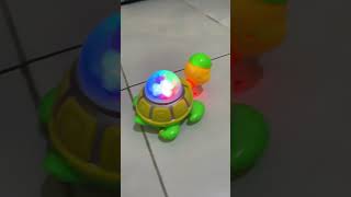 Mainan Kura-Kura Berputar Lampu Kelap Kelip