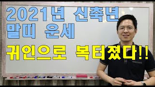 명리학으로 본 2021년 신축년 말띠 운세(54년, 66년, 78년, 90년, 02년생)#명리학 #명리학강의…