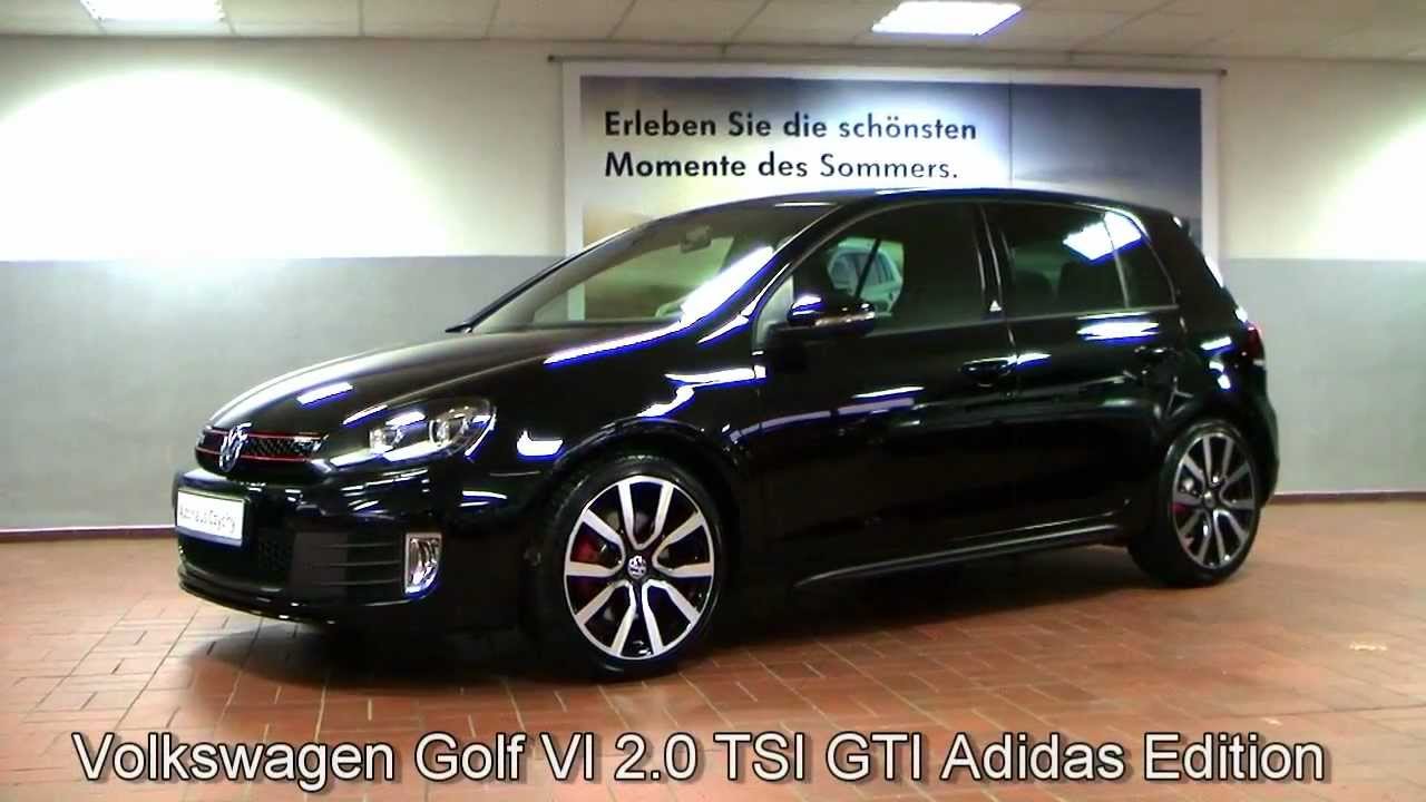 Golf VI 2,0 TSI GTI Adidas DSG 2011 Schwarz BW322459 - YouTube