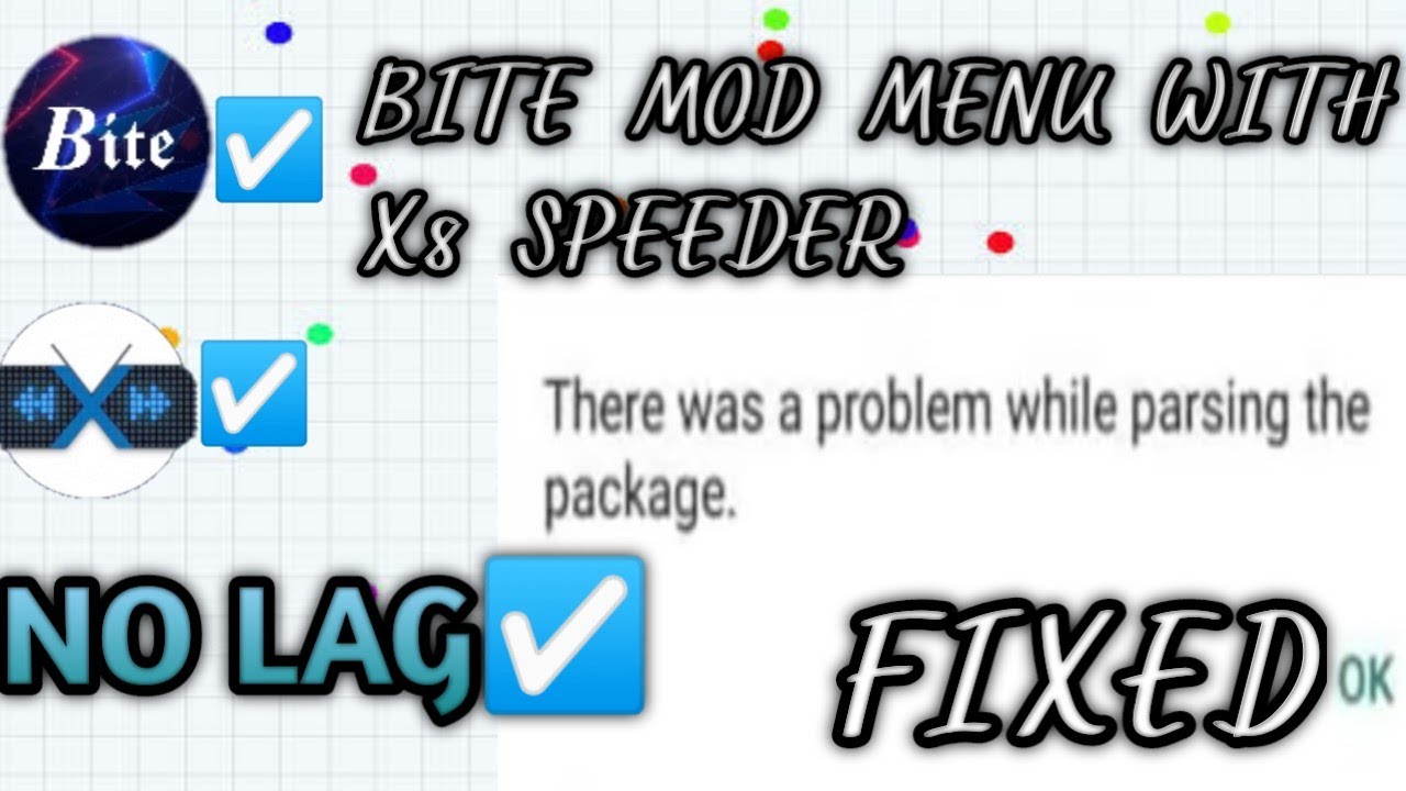 TUTORIAL HOW TO GET MOD MENU BITE V3 2.20.3 AND FIX LAG ANDROID ON AGARIO ( Agar.io Mobile) 
