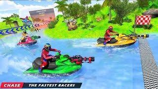 Jet Ski Racing Games: Jetski shooting boat geme play android screenshot 3