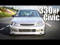 300HP Civic All Motor K-Swap K24 EK Hatch | Car Stories #29