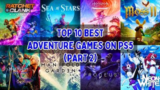 Top 10 Best Adventure Games On PS5 | 2024 | Part 2