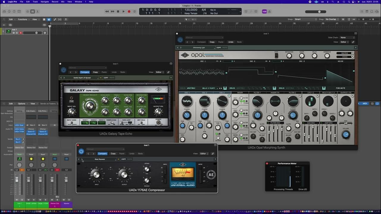 UAD Spark + Logic Pro X YouTube