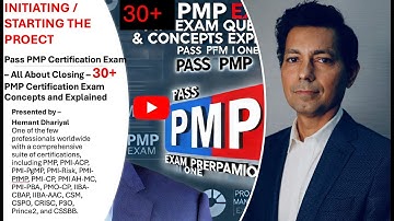 PMP Certification: Initiating the Project – 30+ PMP exam concepts and questions discussed