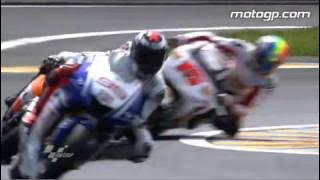 MotoGP action from Le Mans 2009