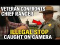 COP MESSES WITH WRONG VETERAN