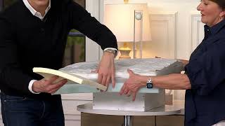 Northern Nights 13" NanoAir "Just Right" Hybrid Mattress on QVC