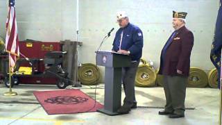 Massena Veterans Day Ceremony 2011