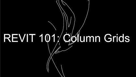 REVIT 101: how to make column GRIDS
