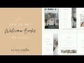 Tutorial 1 how to edit welcome books on canva