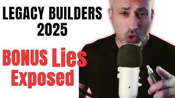 Legacy Builders Program Review 2025: Fake Bonuses Exposed ($5,482 REAL Bonuses Inside)