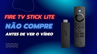 Fire TV Stick Lite | Streaming em Full HD com Alexa | Vale a Pena É bom