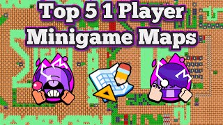 Top 5 1 PLAYER Minigames In Map Maker (INTENSE)
