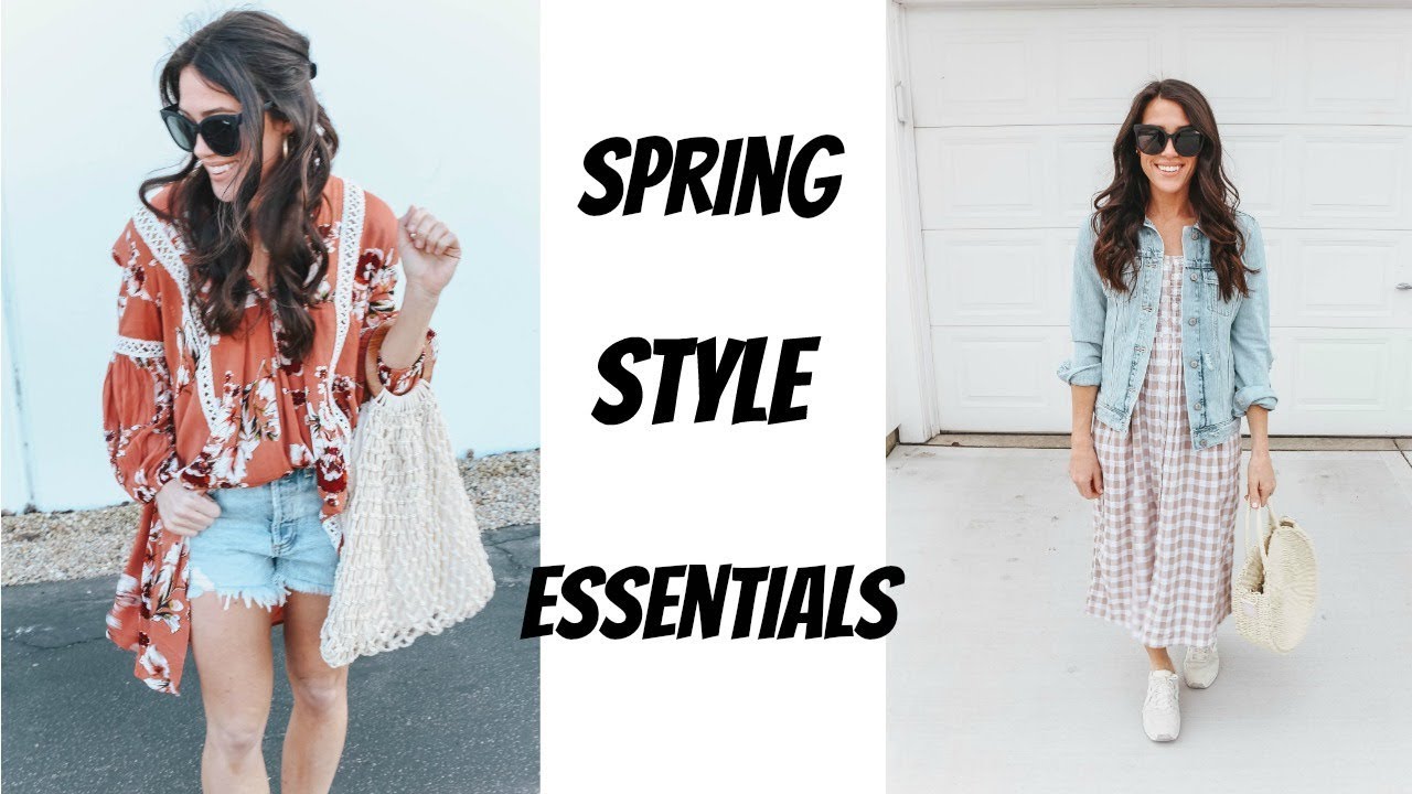 Spring Style Essentials! - YouTube