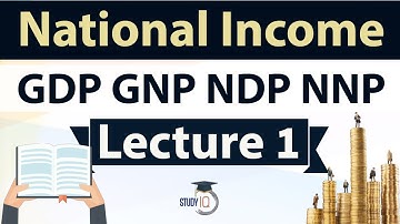 National income - GDP GNP NDP NNP Explained - Indian Economy Part 11 - Concepts of Macro Economics