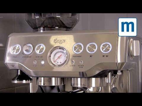 Sage by Heston Blumenthal Barista Express - Mumsnet product demo