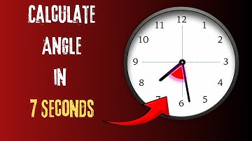 🕰️ Solve Clock Angles in Just 7 Seconds! 🔥 The Secret Trick No One Teaches!