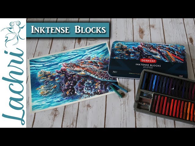 Painting My World: New  Video: Underpainting with Inktense