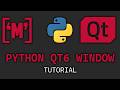 How to Create a Window in Python (PyQt6 Tutorial)
