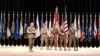 TECOM Sgt Maj Relief Ceremony.