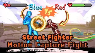 AWESOME Street Fighter Motion Capture Fight (TomCap)