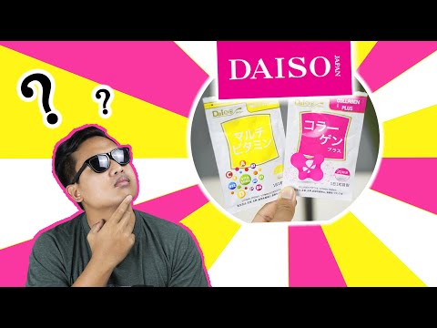 [รีวิวไดโซะ]  วิตตามิน Daiso (ทุกชิ้น60฿) ดีจริงไหม กินได้จริงหรอ!! ผู้ชายแมนๆกินจะเป็นยังไง