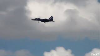 F-15 Scary Take Off A-10 Collision After Landing.