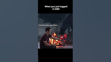 When you just Logged into DBD...