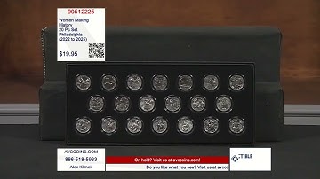 Vrouwen maken geschiedenis - 20-delige set - Philadelphia (2022 tot 2025)