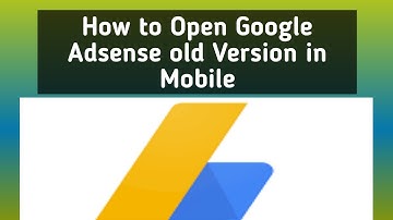 How to check adsense report in new version | Adsense old version kaise open karte hai mobile me