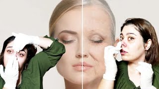 How to Shaping Facial Features #anti aging #massage #beauty