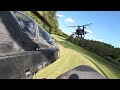 US Powerful AH-64s Extreme Low Pass Flight