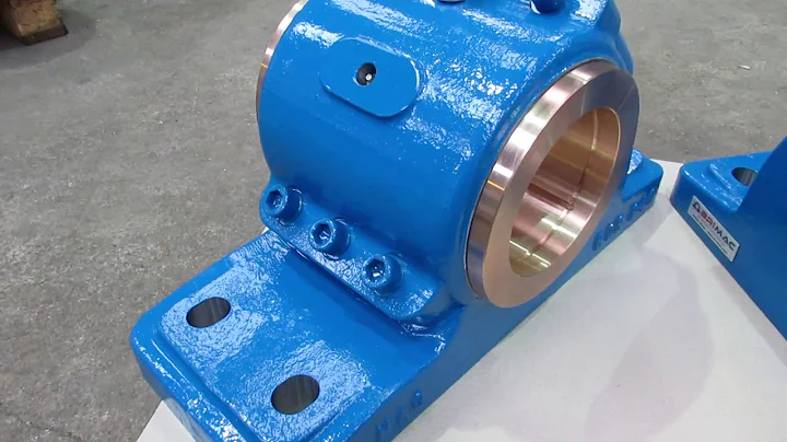 Split Pillow Block Housing with Split Bronze Bearings -- caja de rodamientos -- soportes rodamientos