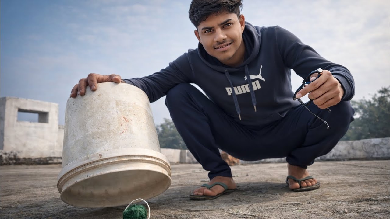 ये क्या है बाल्टी में? 💣 3D Shock Experiment😱😱