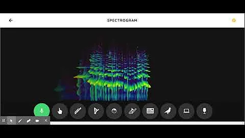 Chrome Music Lab - Spectrogram
